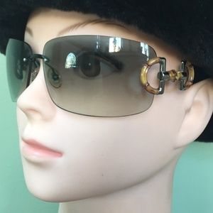 Gucci Gradient Shield Sunglasses - image 1